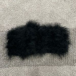 Missy Empire feather top